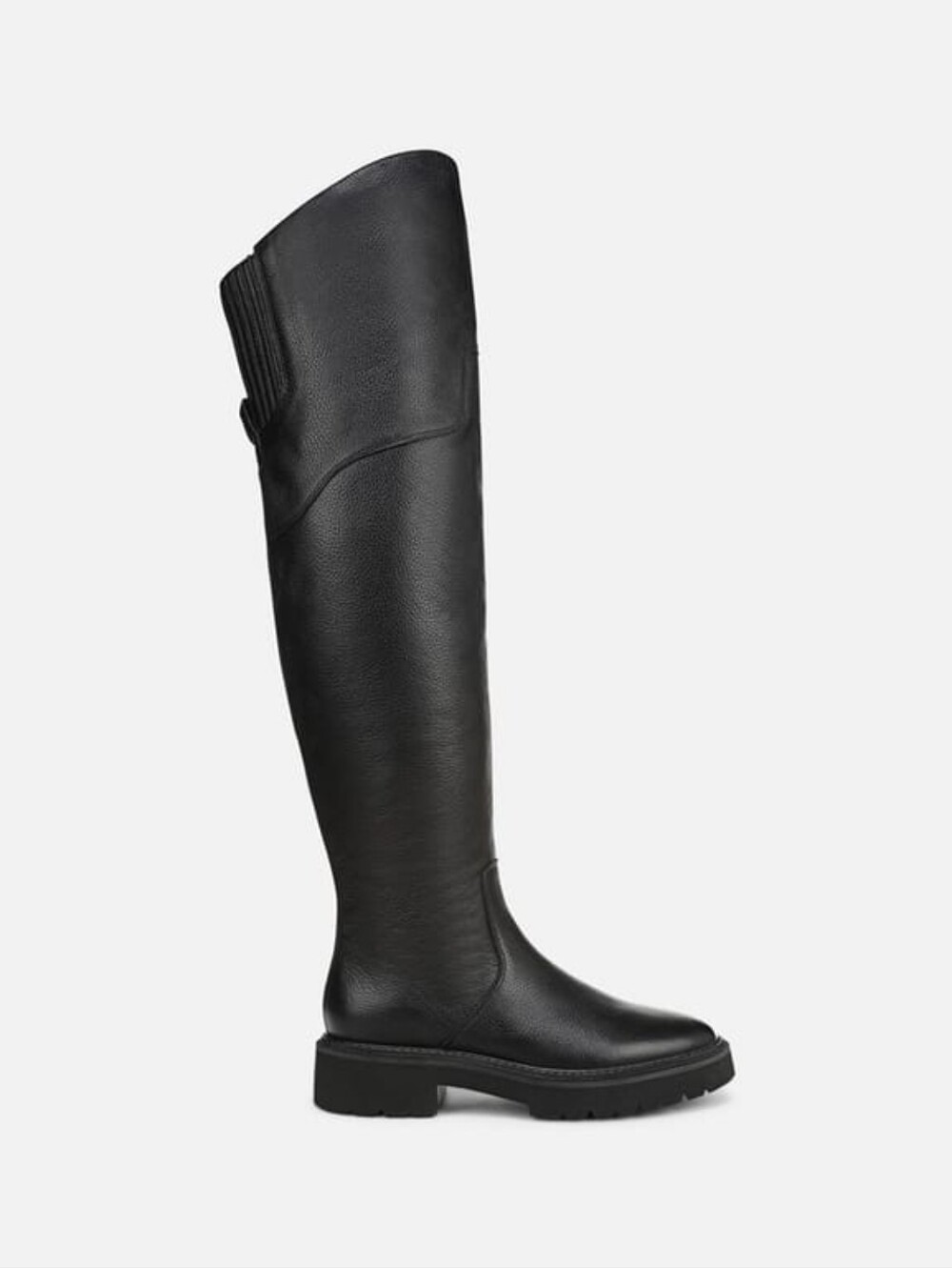 Naturalizer Black Over-the-Knee Leather Boots